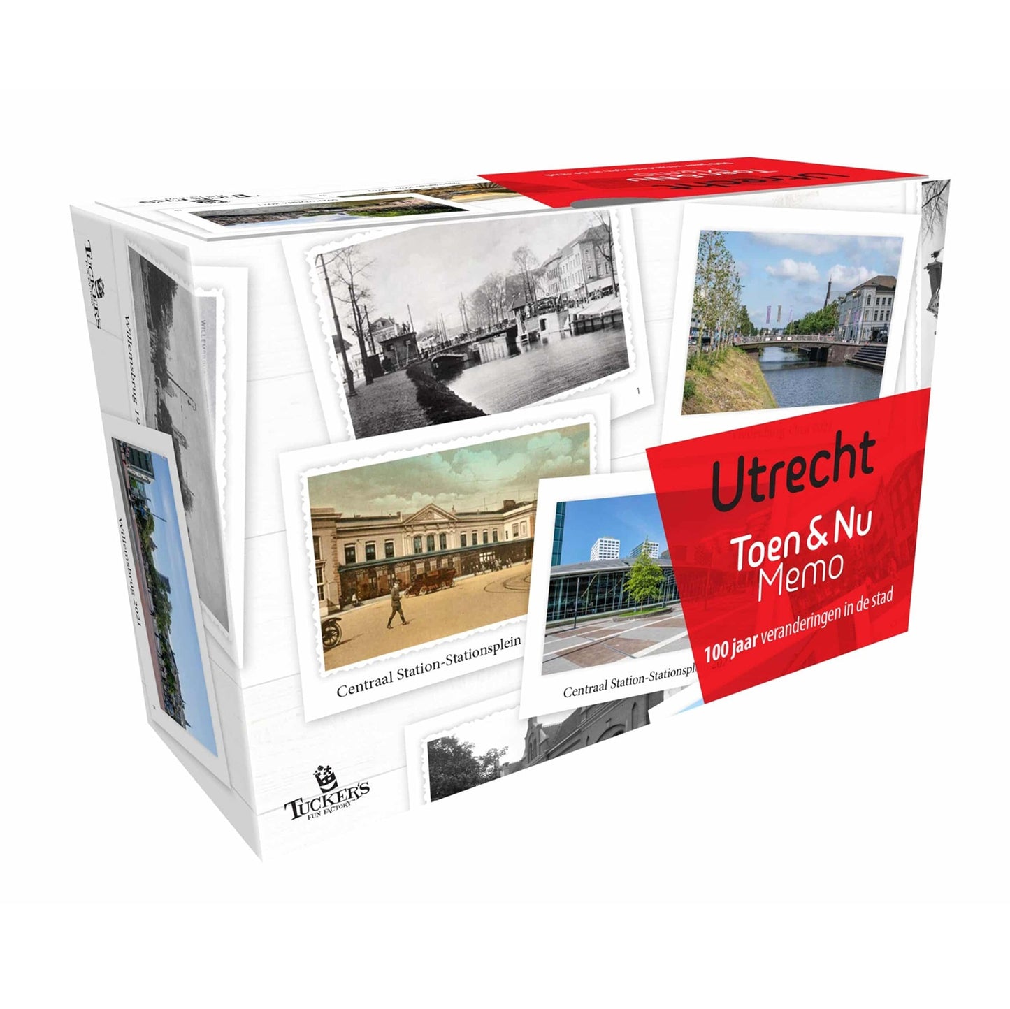 Toen & Nu Memo Utrecht - Memoryspel met stadsverandering in 100 jaar